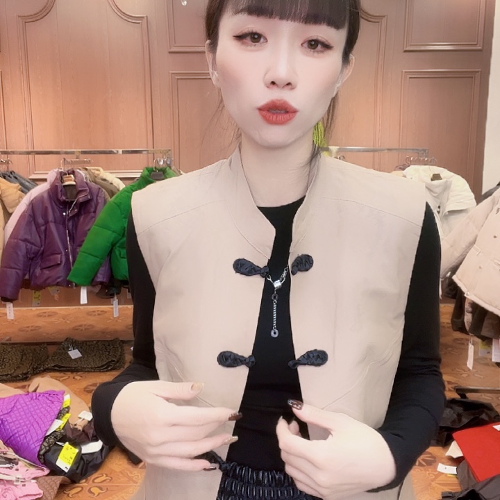 110……125斤皮棉马甲