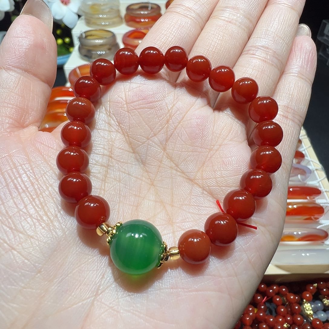 玛瑙/玉髓未镶嵌手串