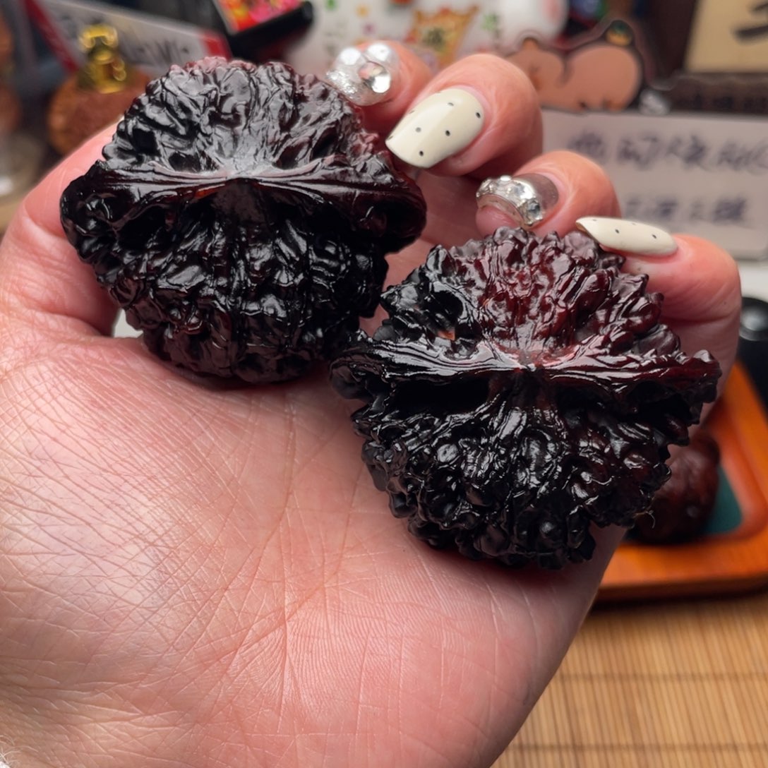 吊坠文玩核桃甲板官帽