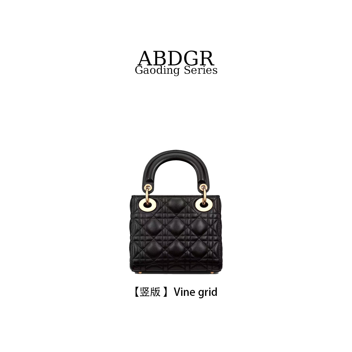 ABDGR【竖版】经典手工重工手提包A028