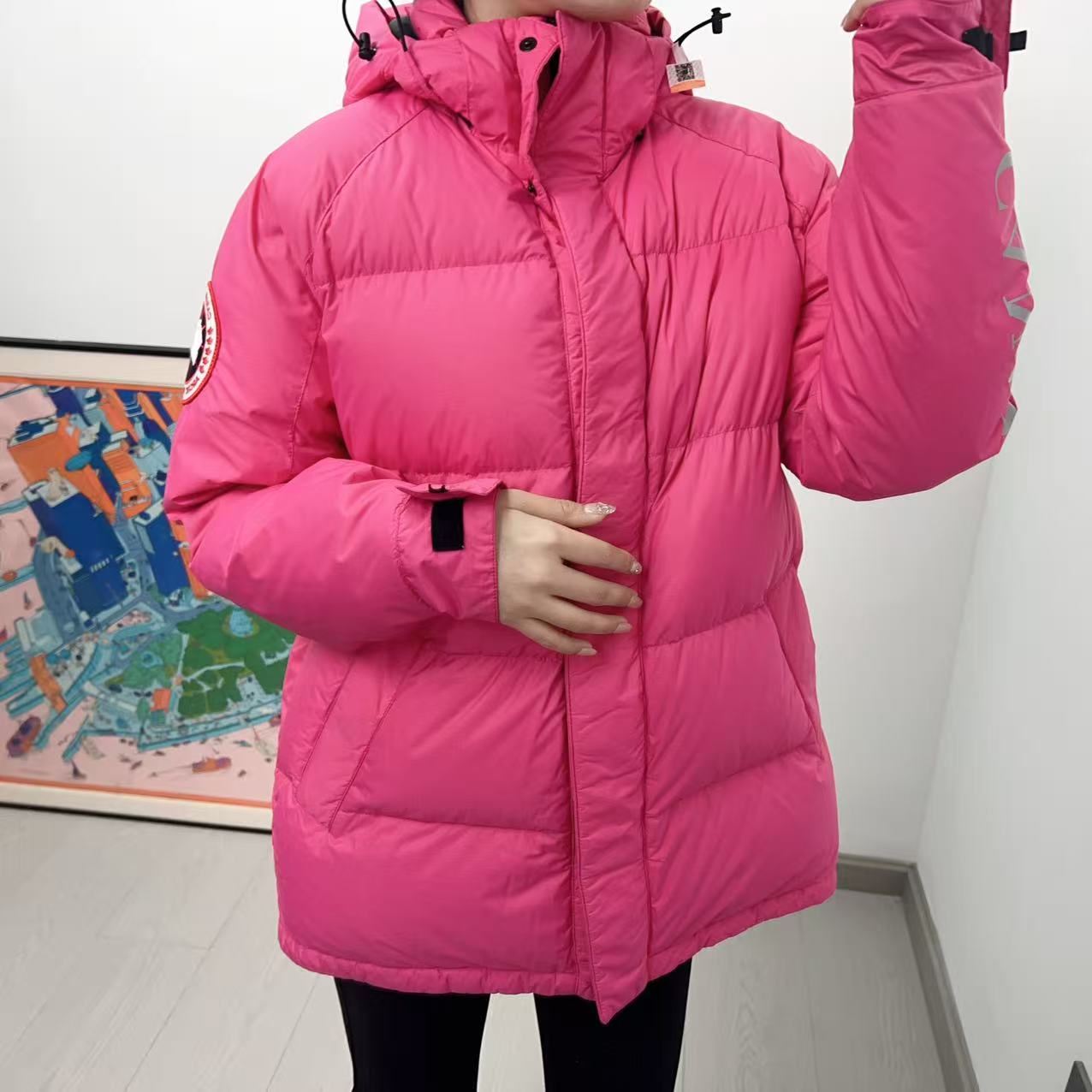 95新 CANADA GOOSE 麦殿/羽绒服S/251202VRSVP05