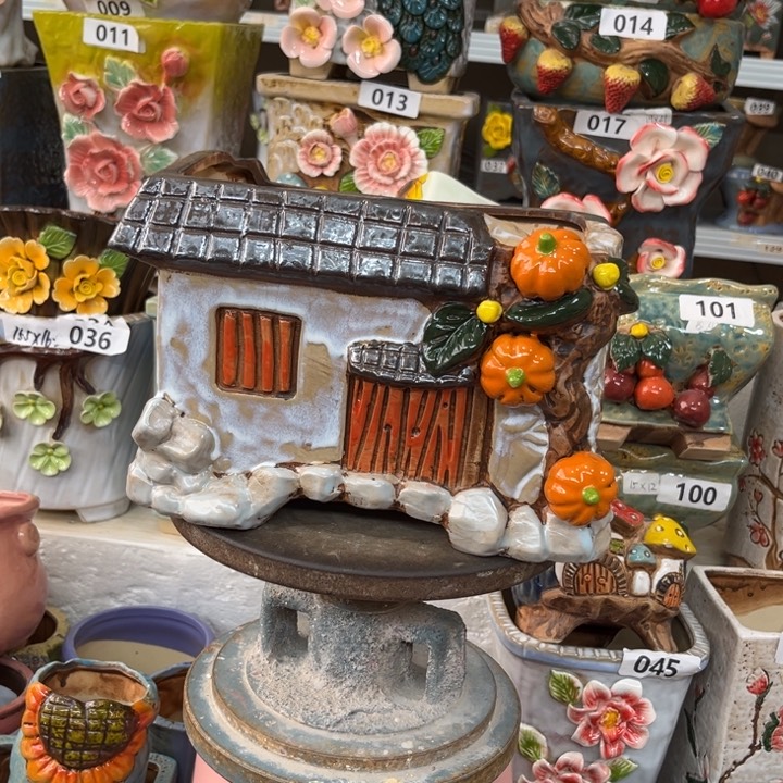 紫砂花盆粗陶材质多肉花盆
