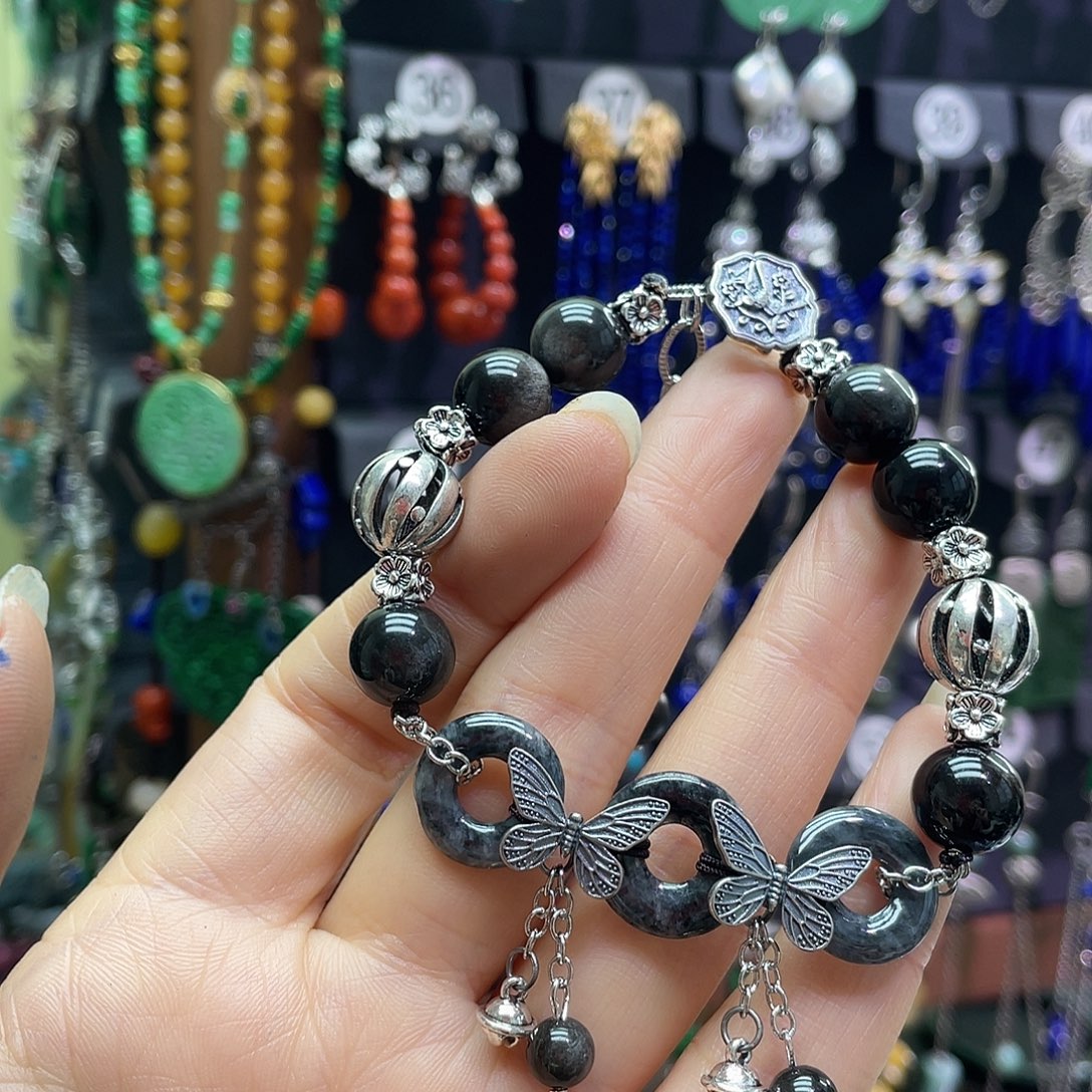 翡翠未镶嵌耳饰860hhjh