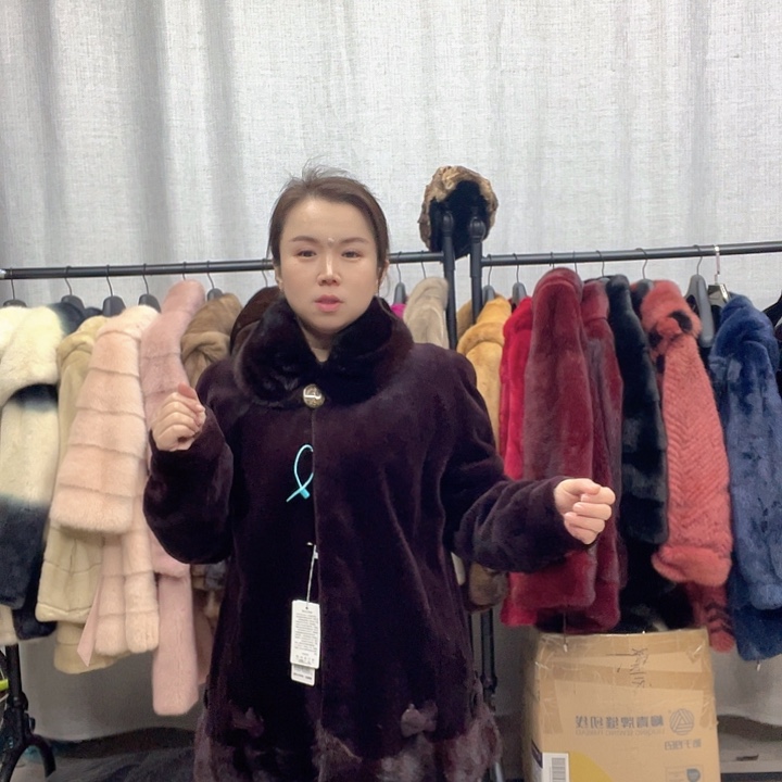 2025新款水貂外套女