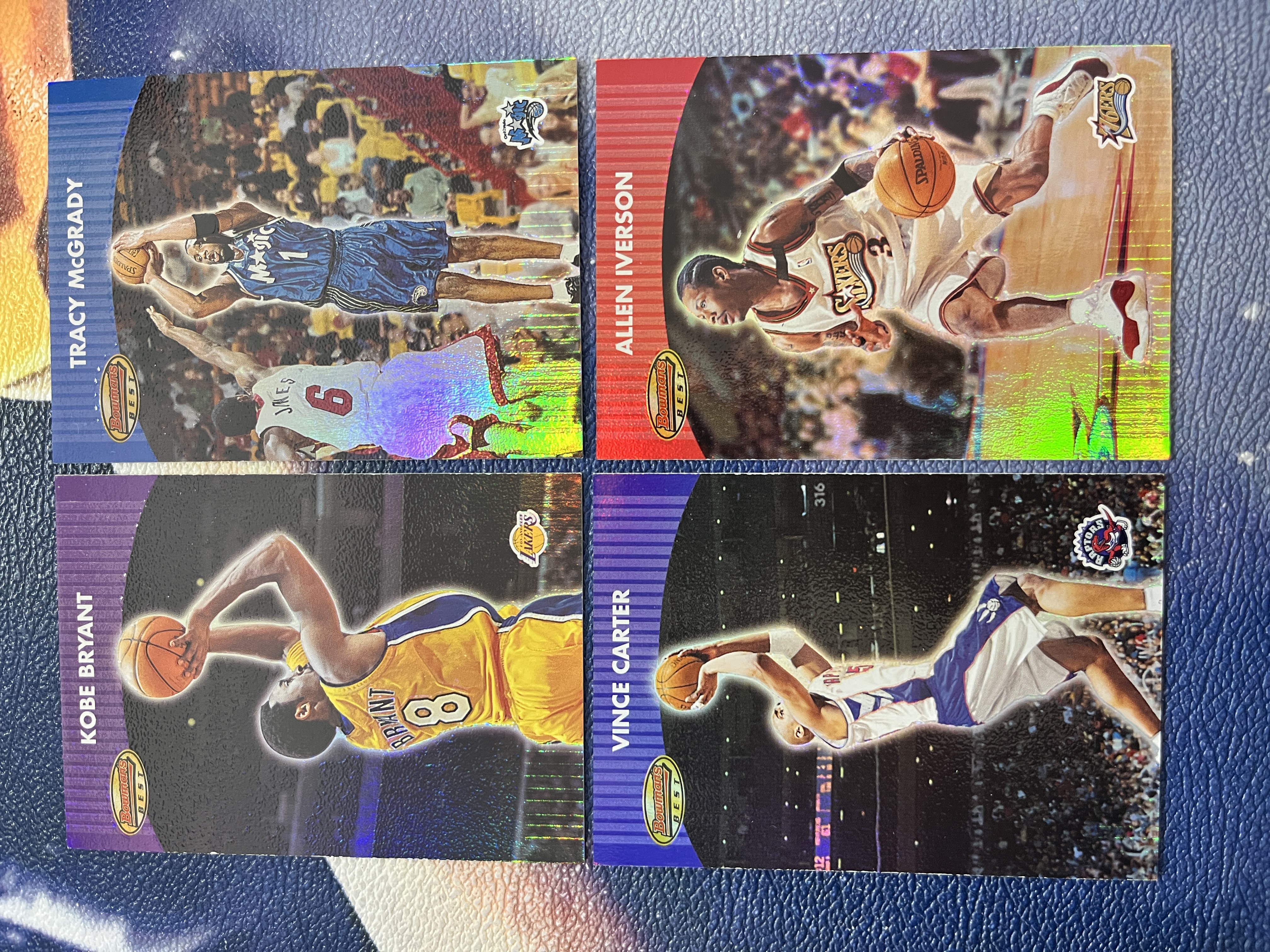 球星卡四大分卫套卡组合