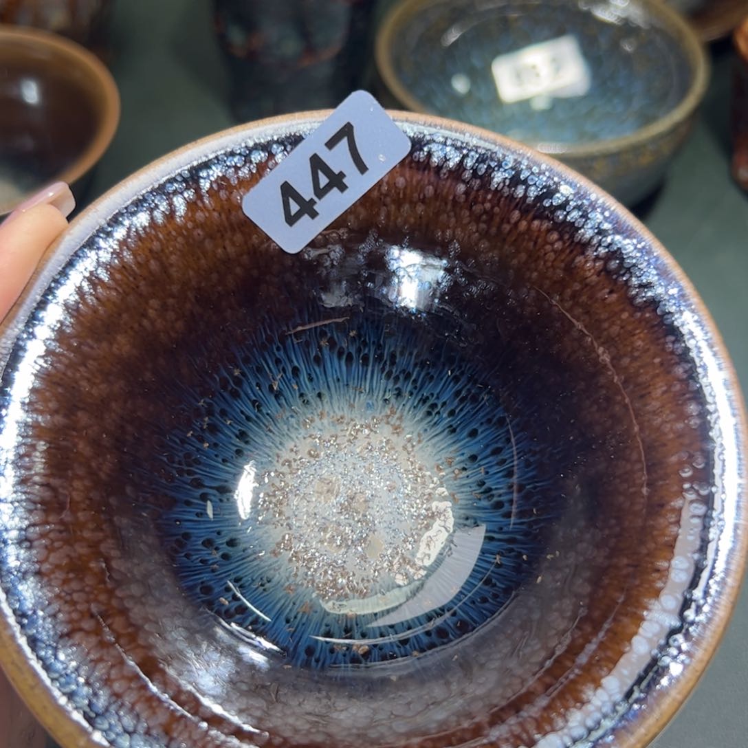 茶盏全手工原矿原釉建盏