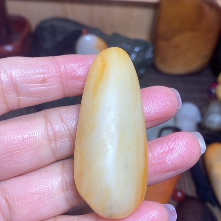 和田玉（糖玉）挂件未镶嵌