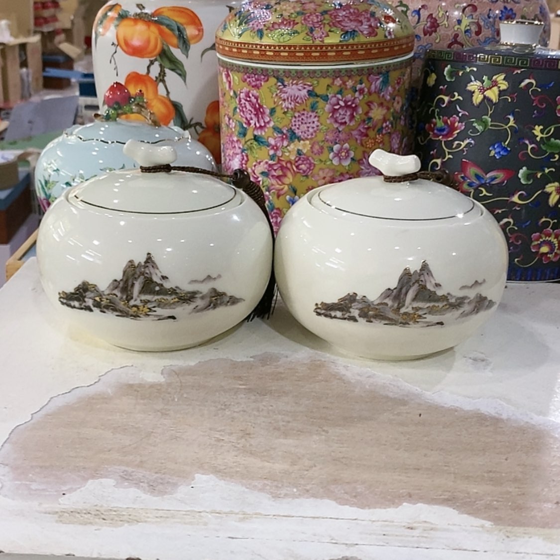 【闪购商品】罐茶叶罐陶瓷陶瓷罐