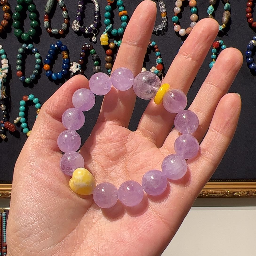 稻谷壳浅紫色单圈