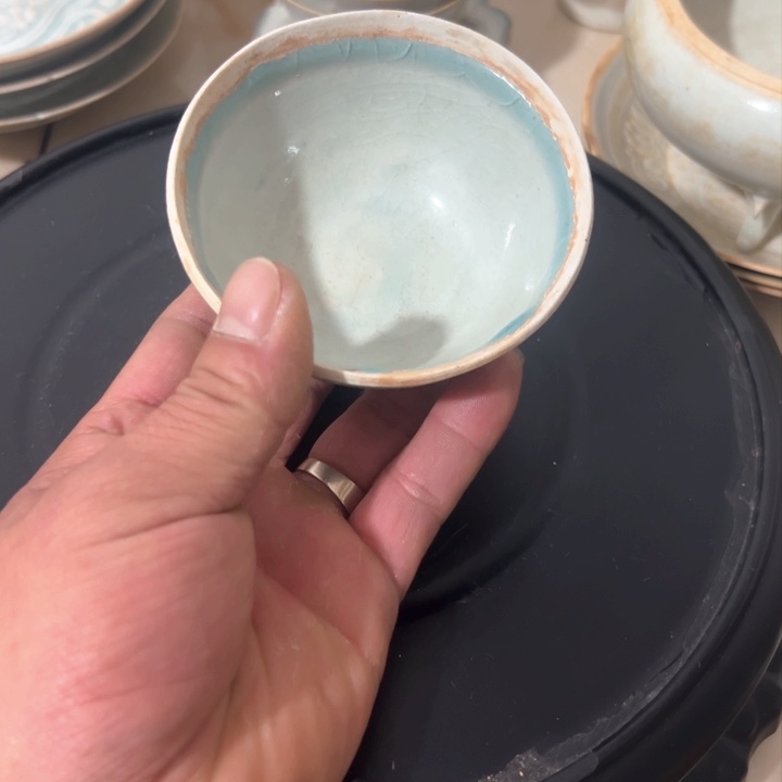 罐大*S影青釉纹饰主人杯