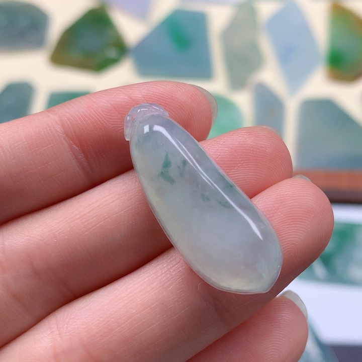 翡翠未镶嵌颈饰天然缅甸翡翠包邮