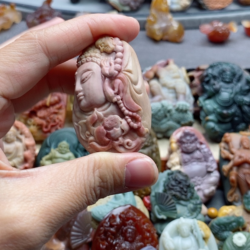 【闪购商品】未镶嵌吊坠定制石英质玉