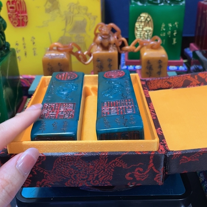 寿山石印石篆刻印章引首章闲章姓名章生日礼物