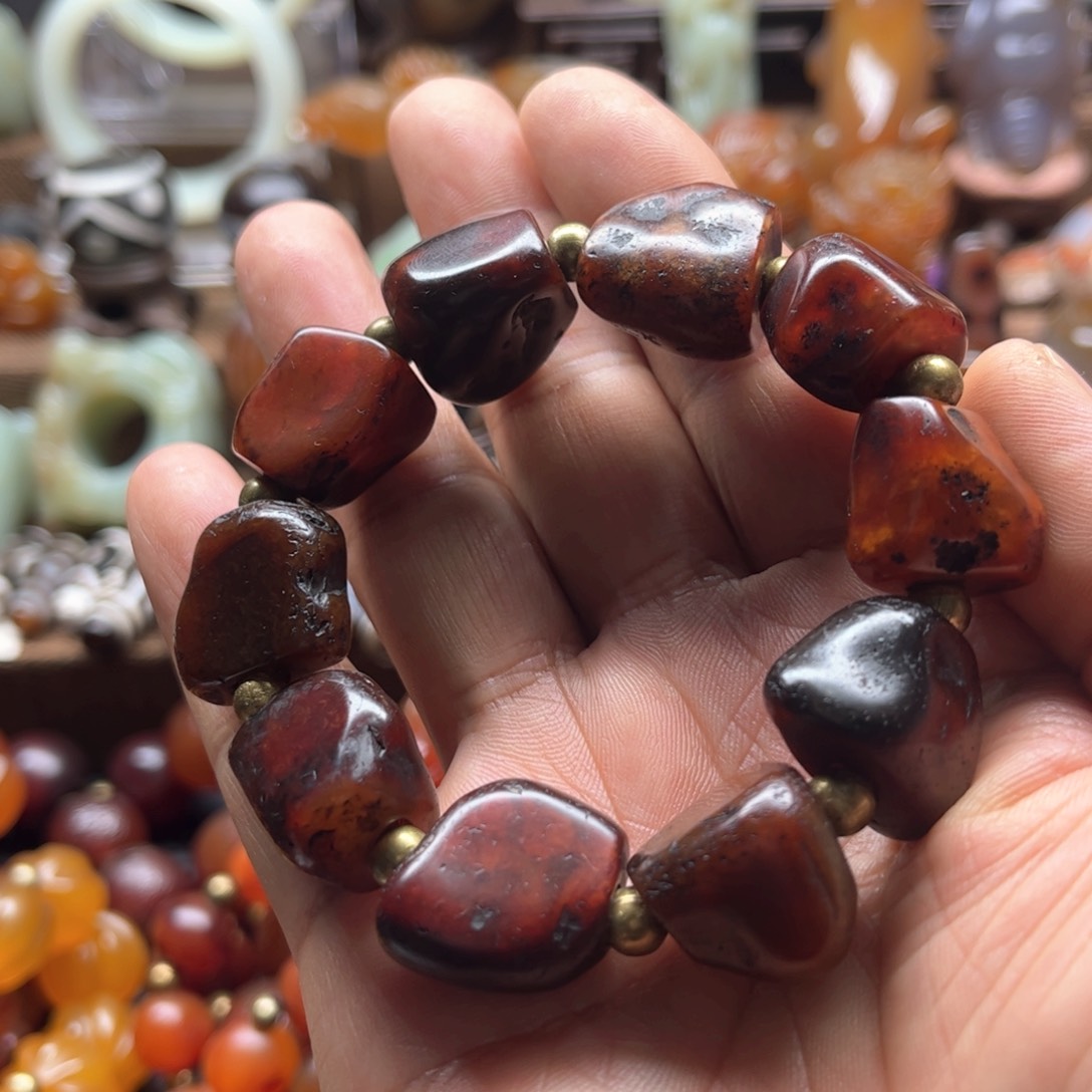 玛瑙/玉髓车挂未镶嵌