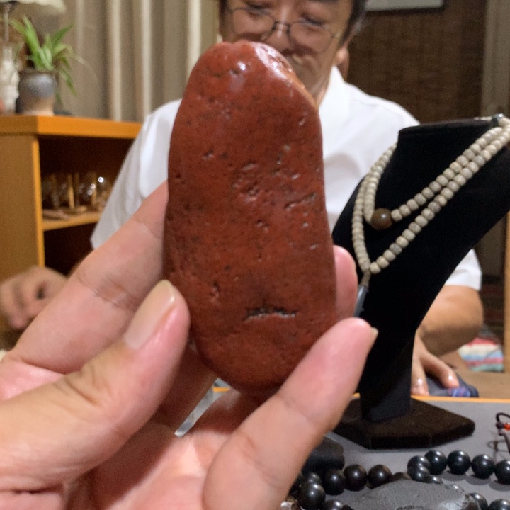 石材丹砂摆件111111