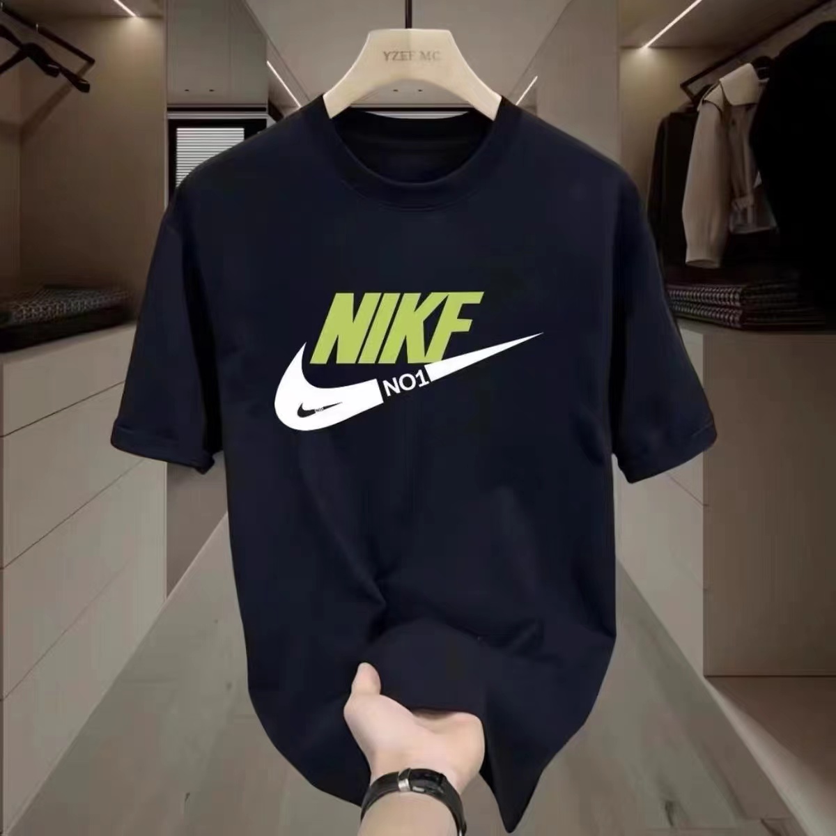 【一折粉丝福利】100%纯棉潮流时尚短袖百搭男女同款情侣款多图案1