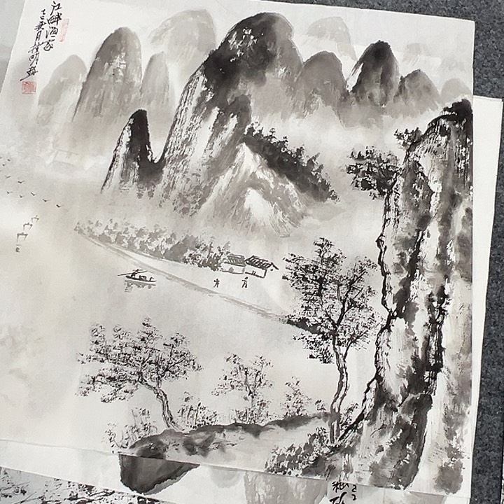 竖款喜欢山水进来看看