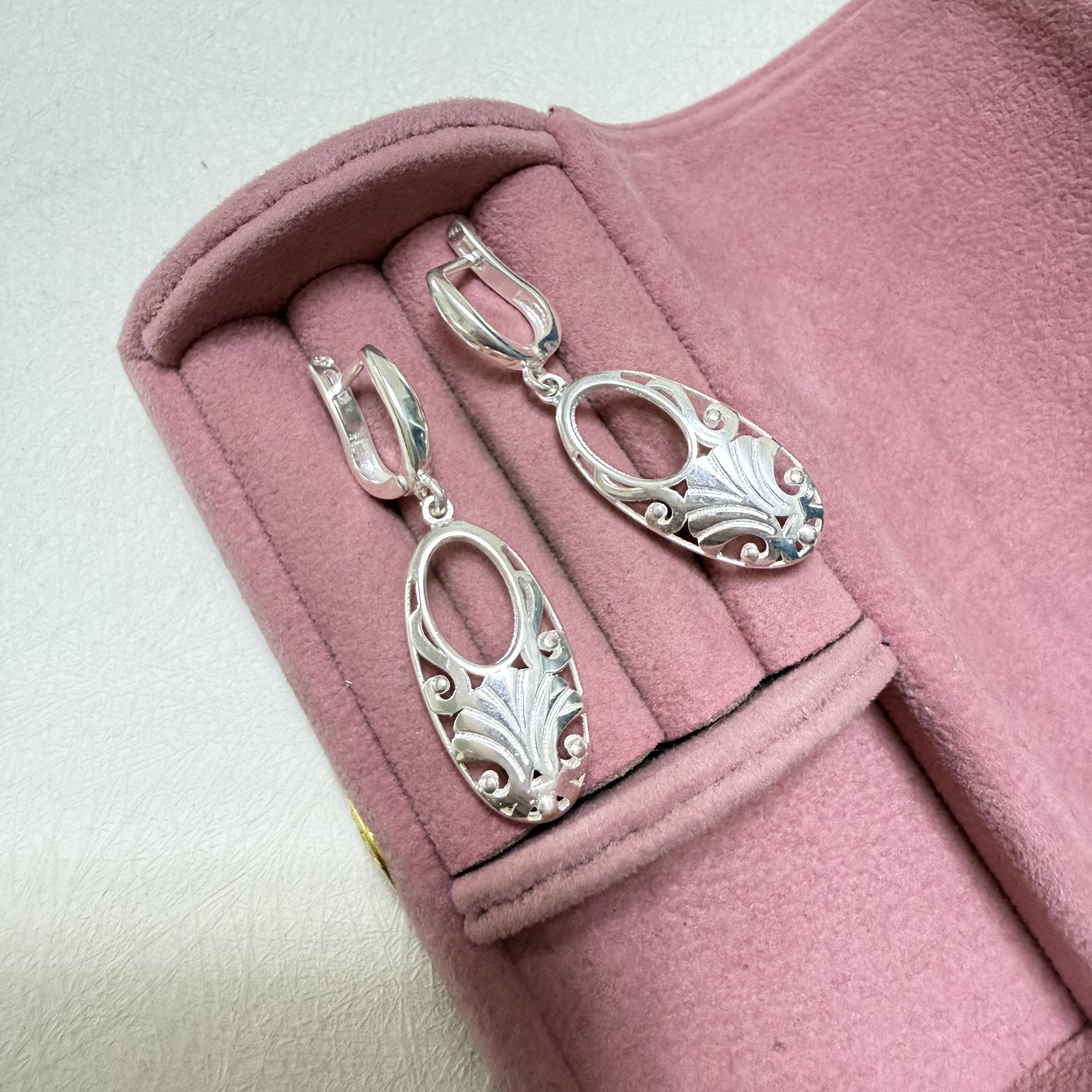 925银耳饰 进口·  纯银耳环