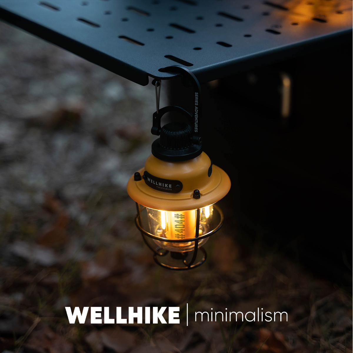 WELLHIKE户外锁扣松果灯40h超长续航 照明露营手提营地氛围迷你灯