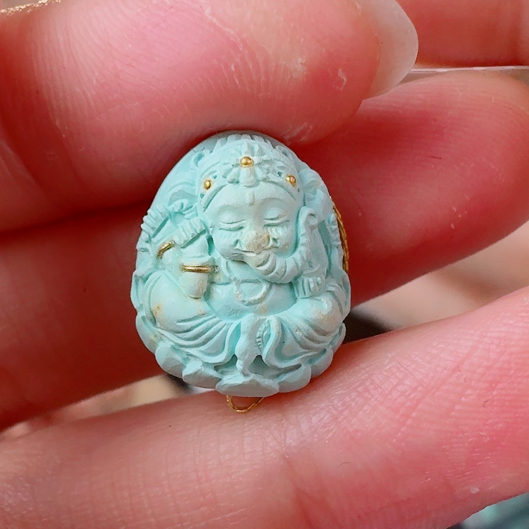 绿松石珠宝奇石未镶嵌