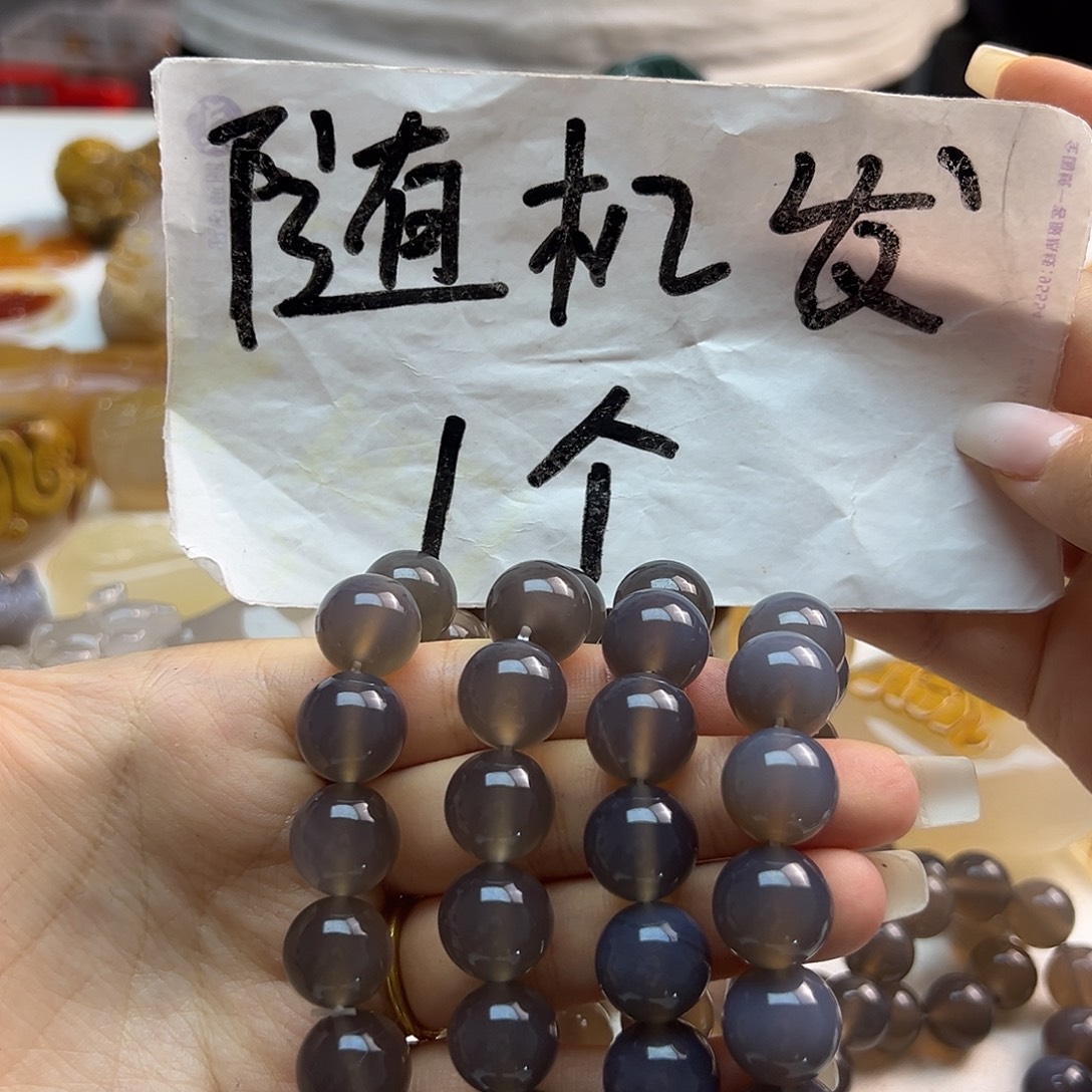 玛瑙/玉髓未镶嵌颈饰