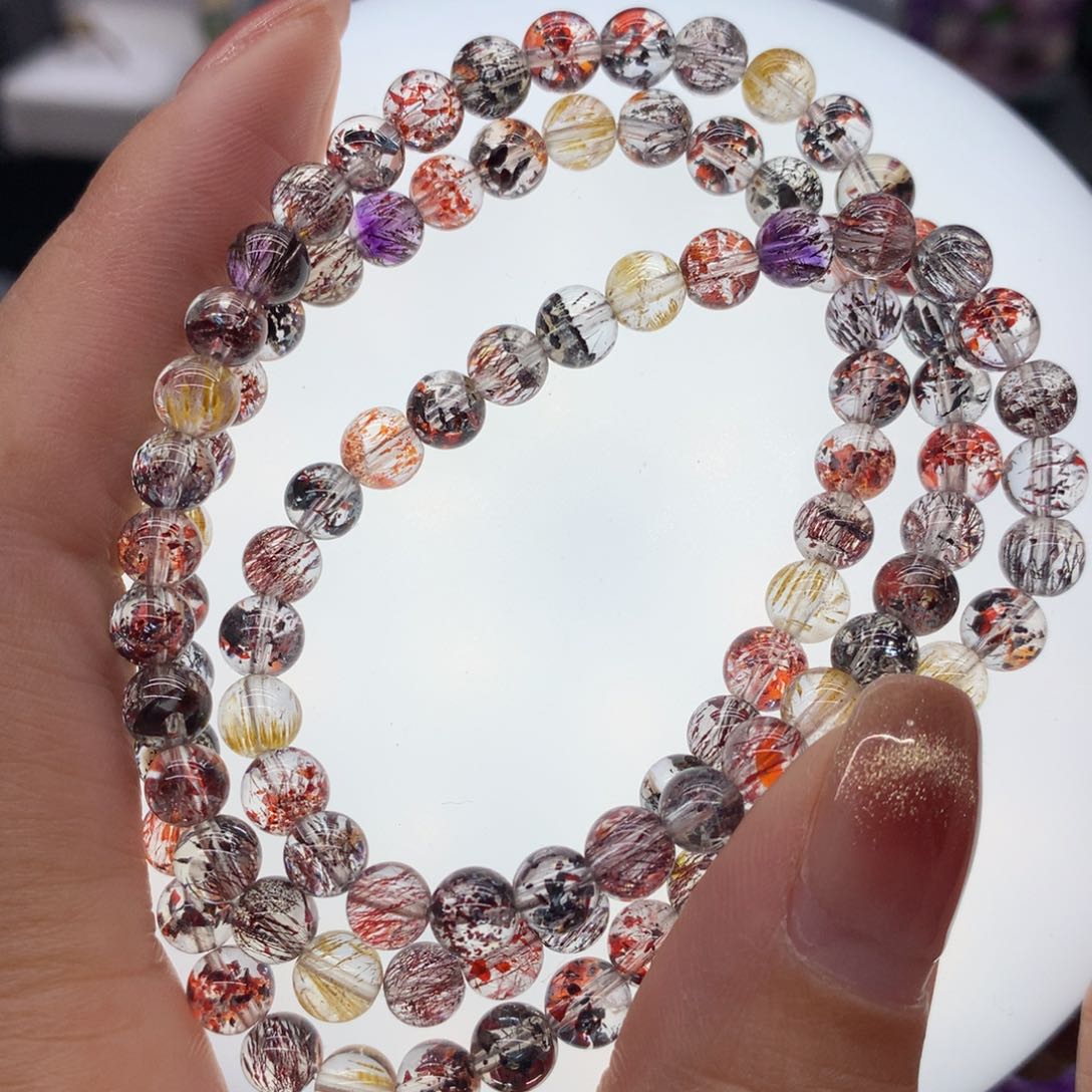 水晶手串未镶嵌手串