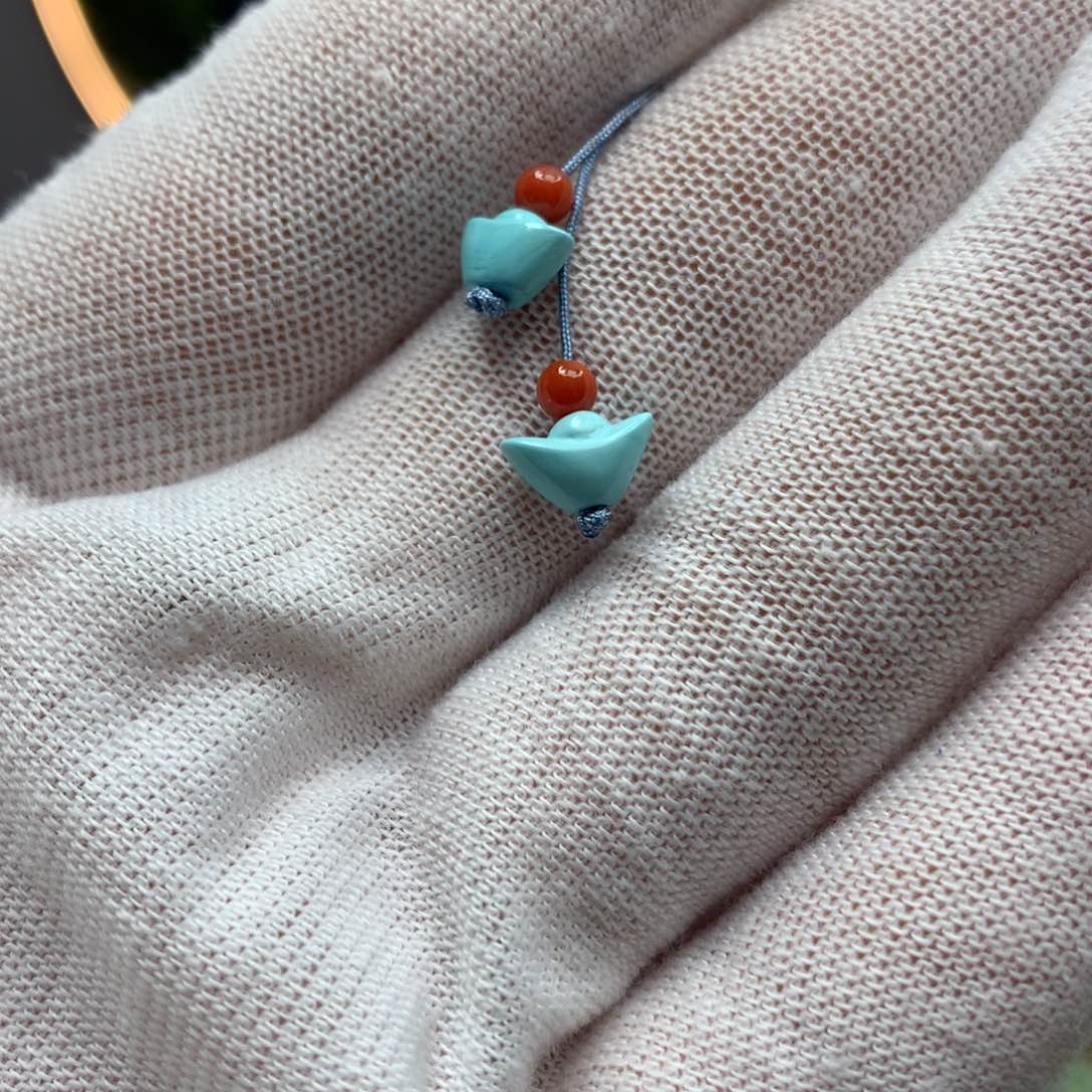 绿松石挂件未镶嵌