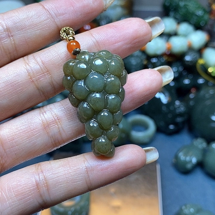 和田玉挂件未镶嵌