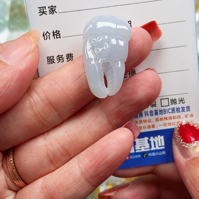 【闪购商品】翡翠颈饰未镶嵌有钱花