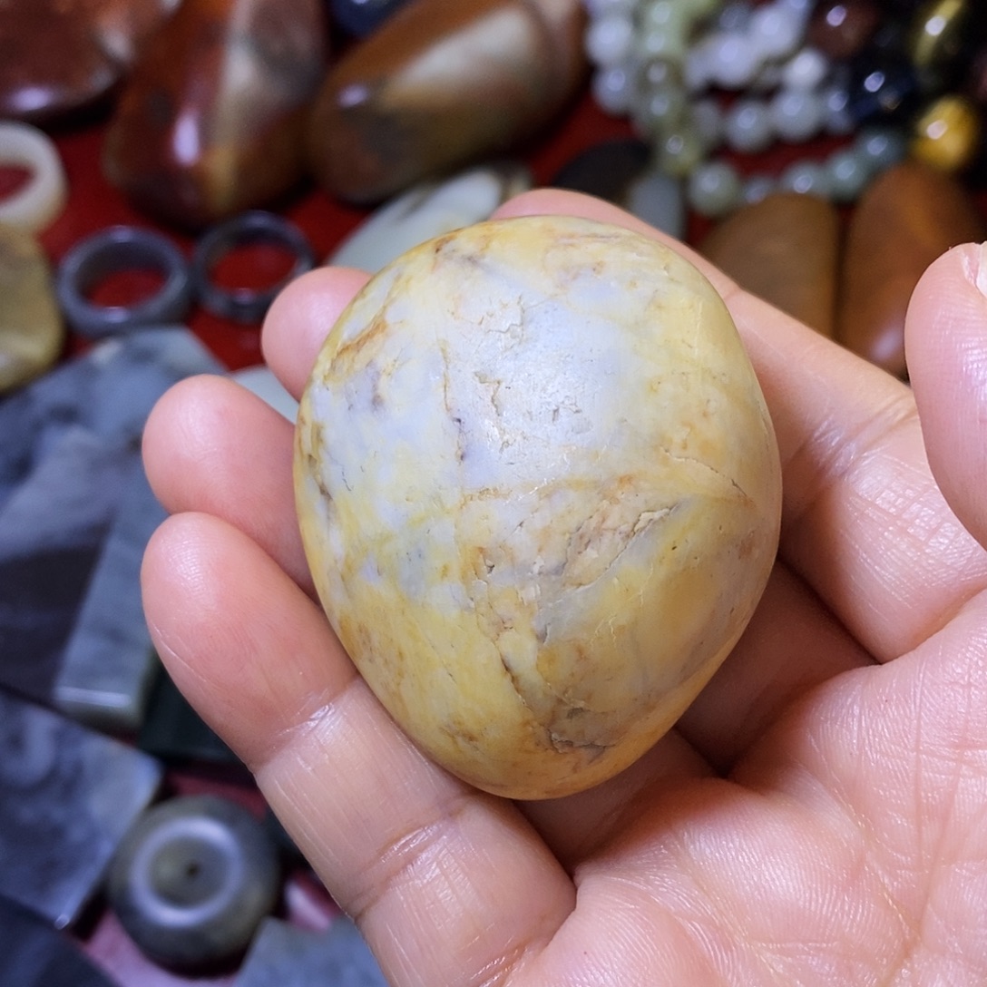 和田玉（子料）未镶嵌套链