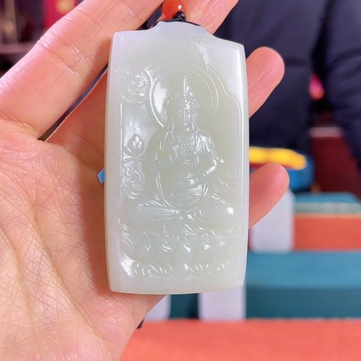 和田玉吊坠未镶嵌