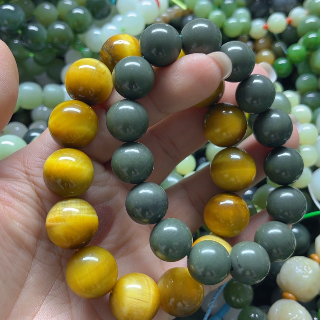 和田玉手链未镶嵌