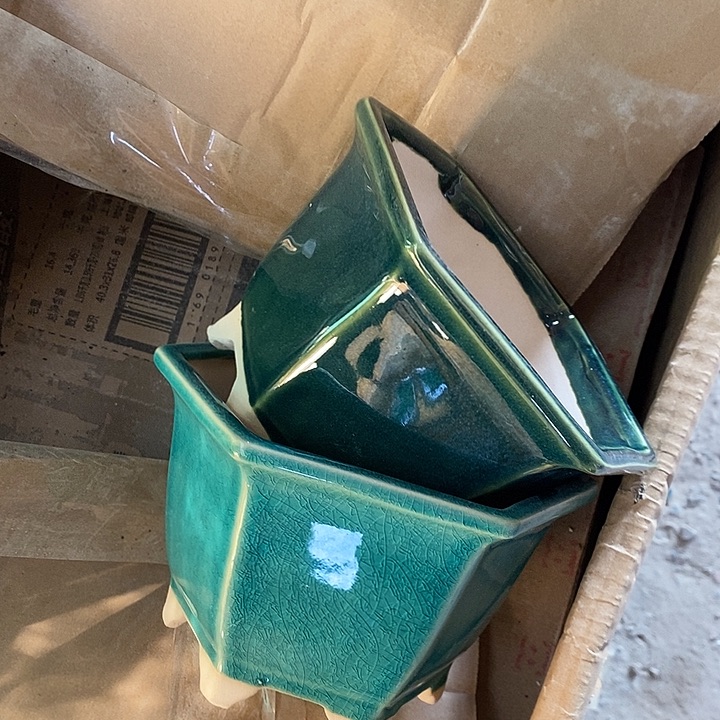 宜兴粗陶紫砂花盆2