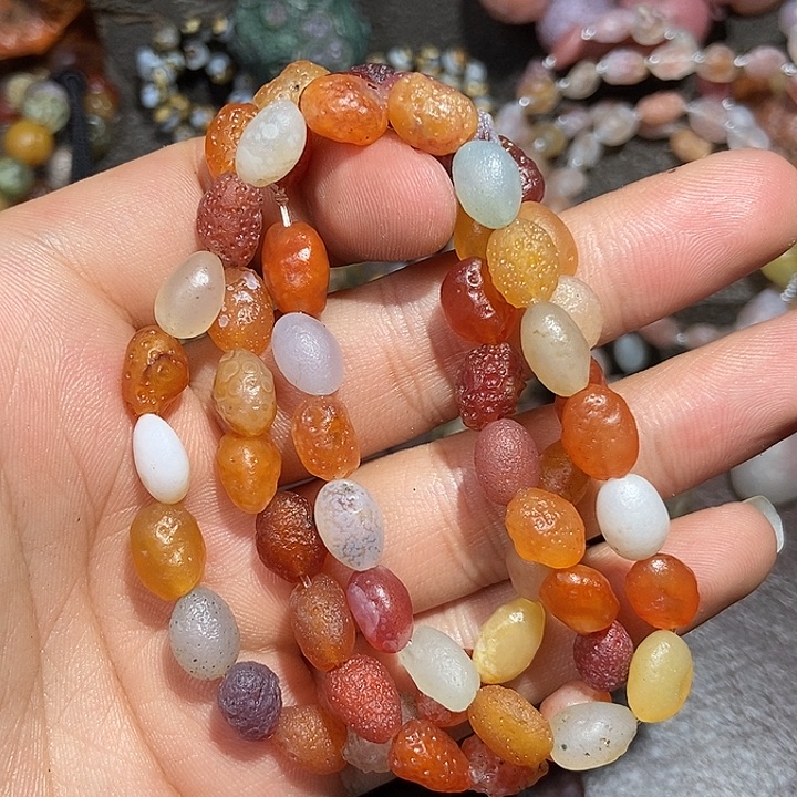 玛瑙/玉髓珠宝半成品未镶嵌艺**图