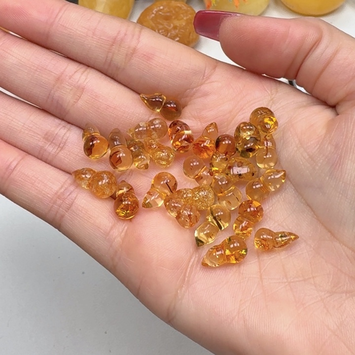 琥珀未镶嵌珠宝奇石配饰随机fayig