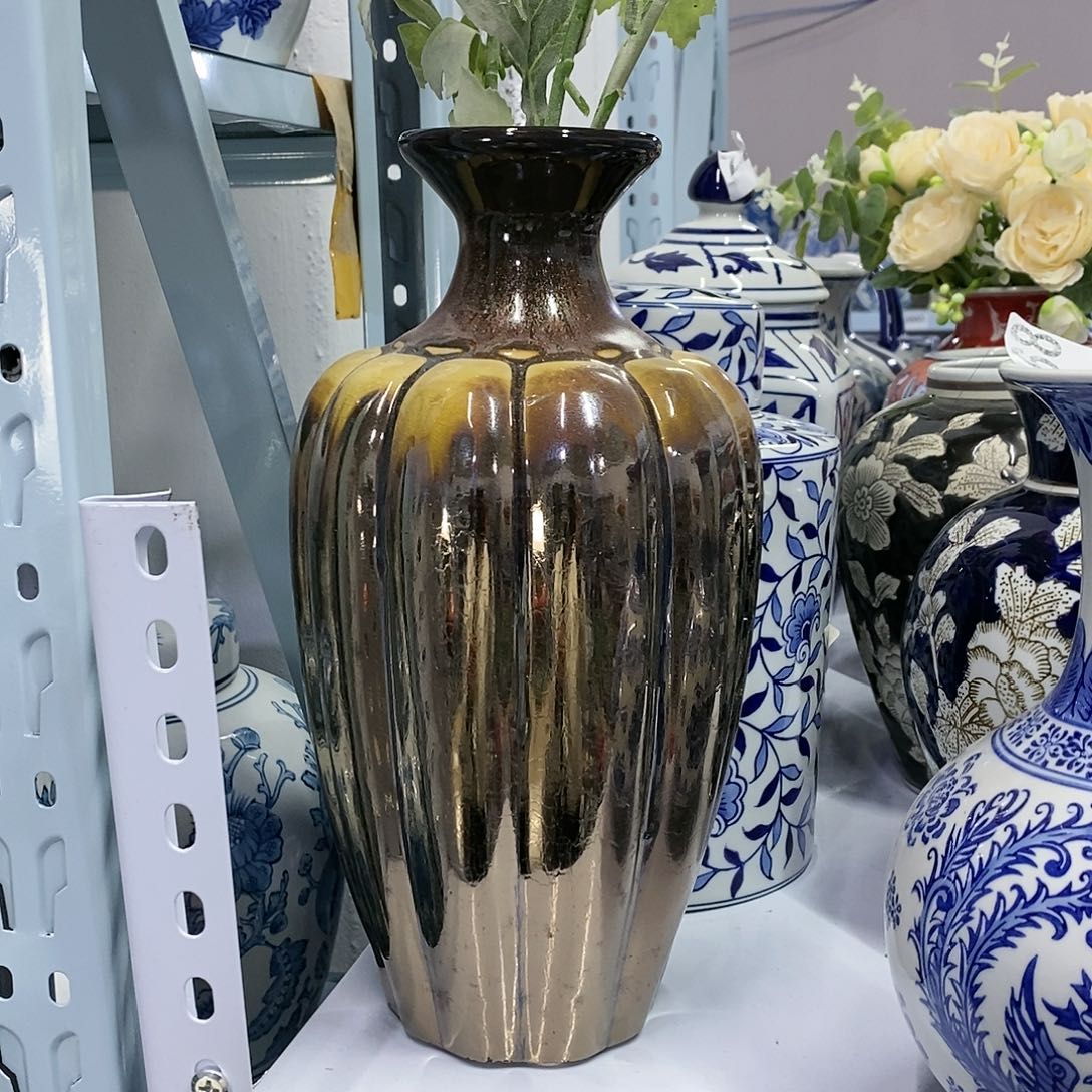 【闪购商品】摆件冰裂纹窑变釉瓷器………………