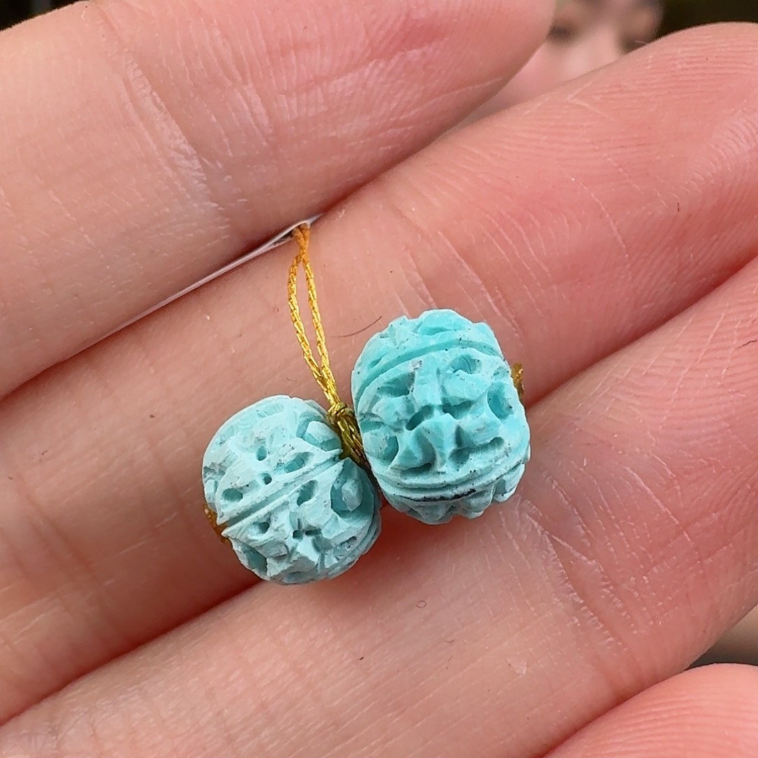 绿松石珠宝奇石未镶嵌