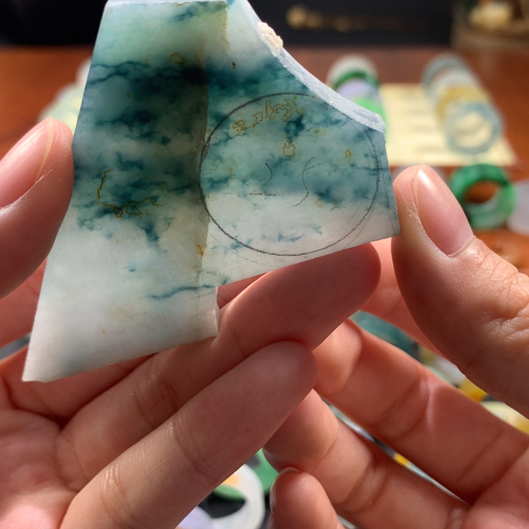 定制翡翠未镶嵌我***甜翡翠