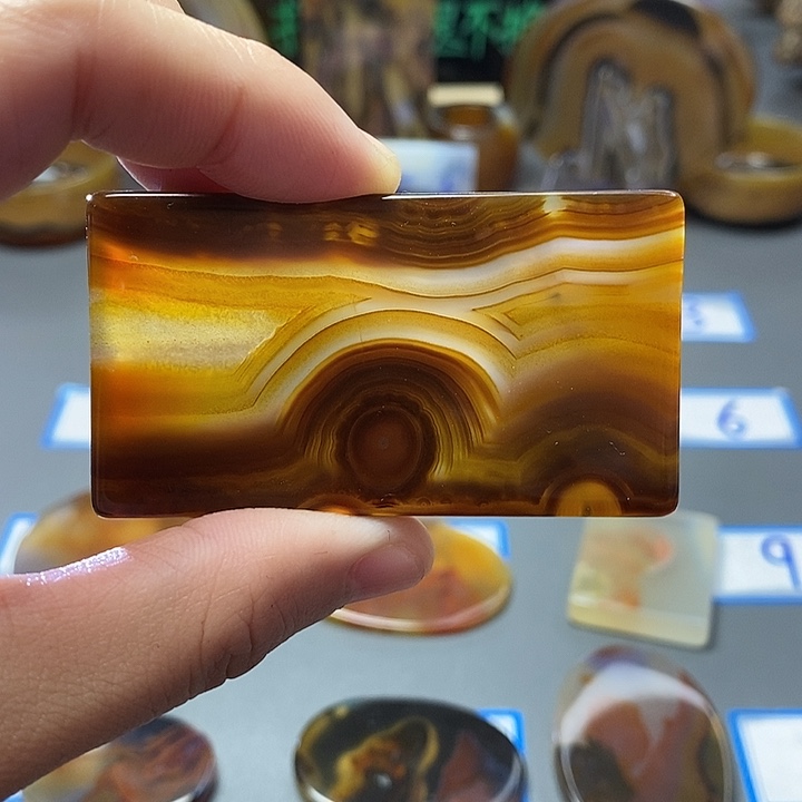 玛瑙/玉髓未镶嵌珠宝半成品96