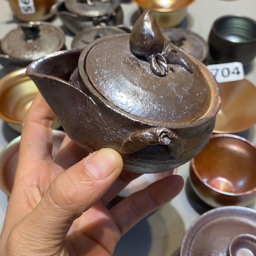 柴烧茶具陶瓷杯哦