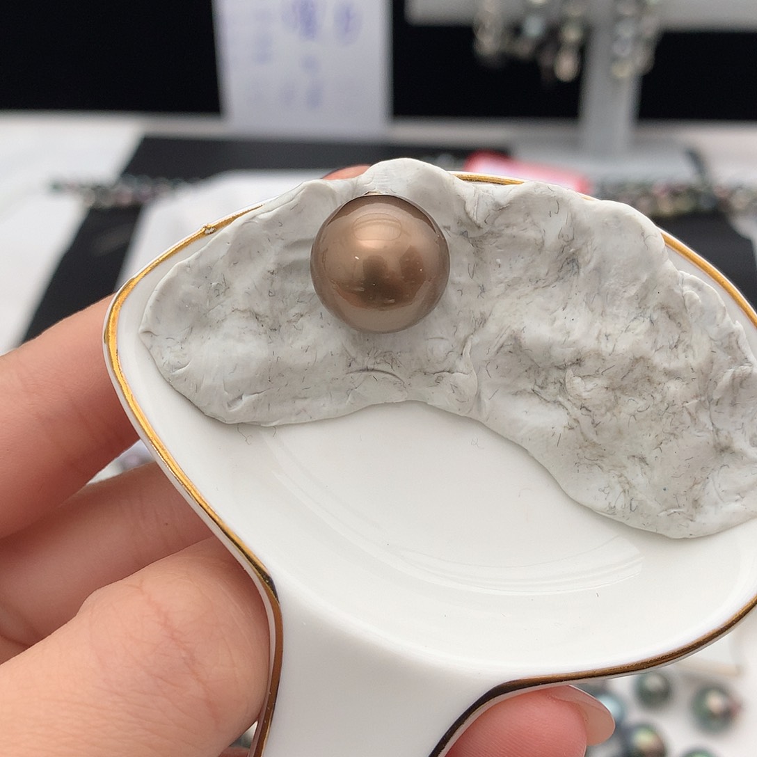 海水珍珠裸珠未镶嵌14+