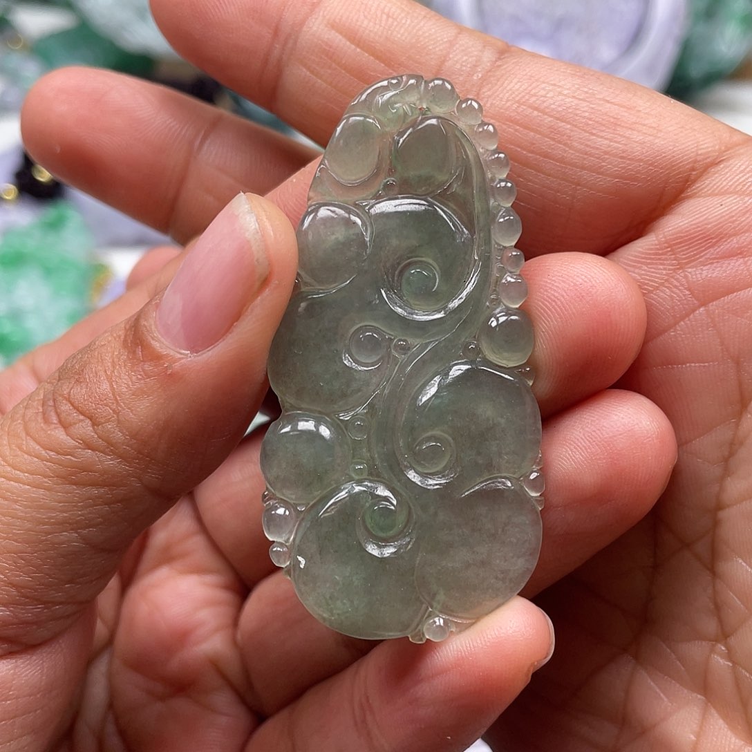 颈饰未镶嵌翡翠翡玉缘翡翠