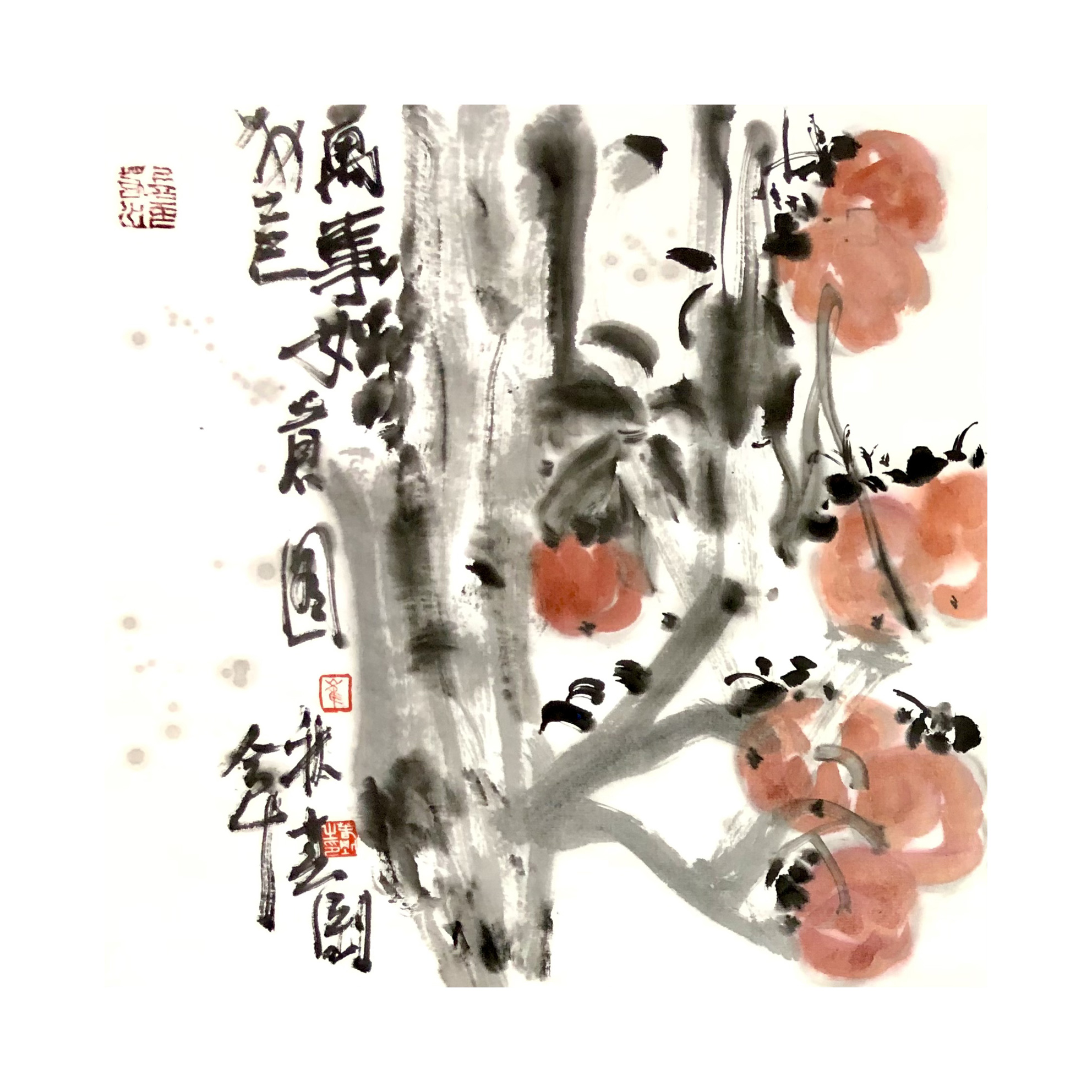 崔春刚大写意国画作品  宣纸作品不含框