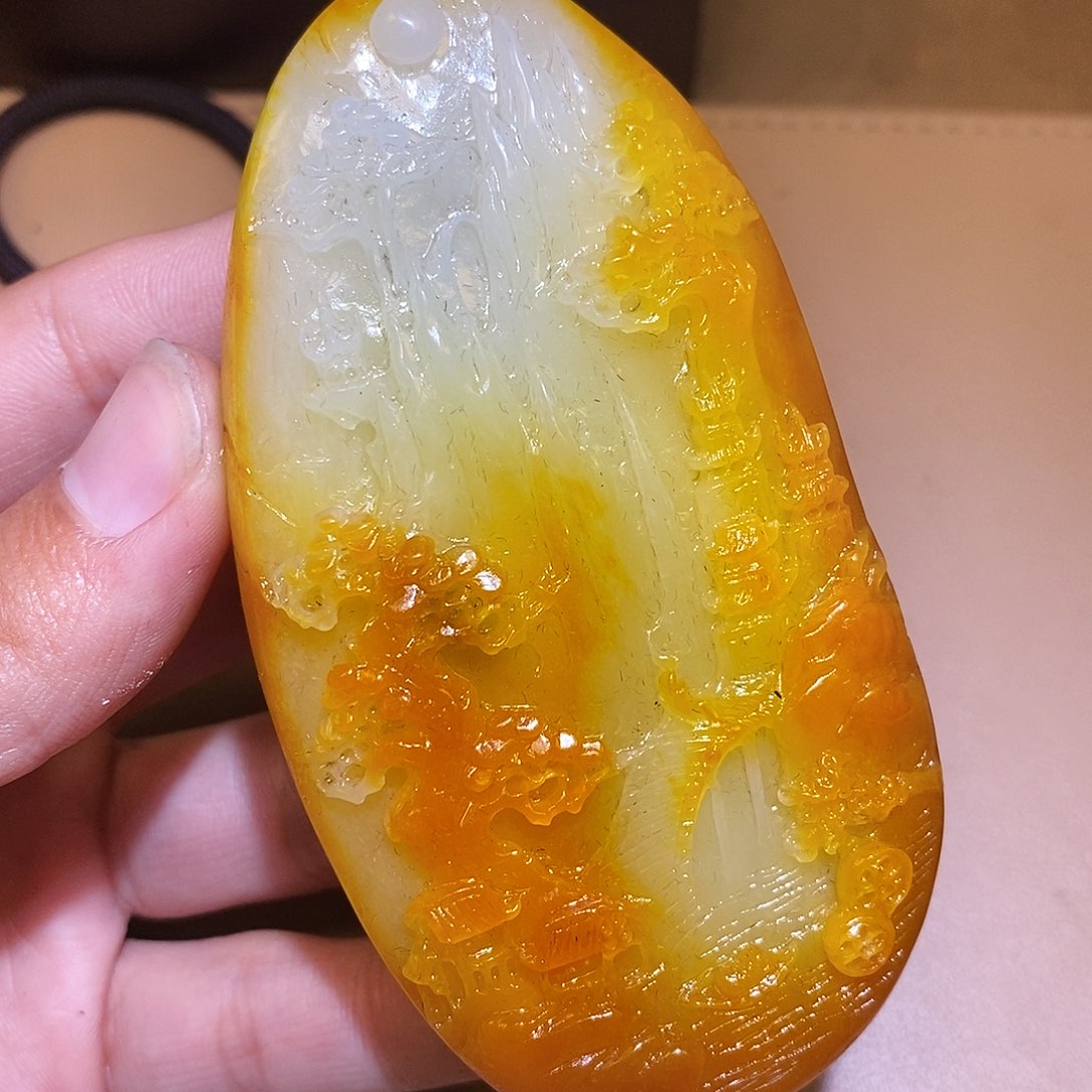 和田玉颈饰未镶嵌L8 