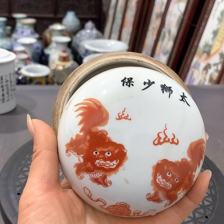 陶摆件博古架陶瓷摆件