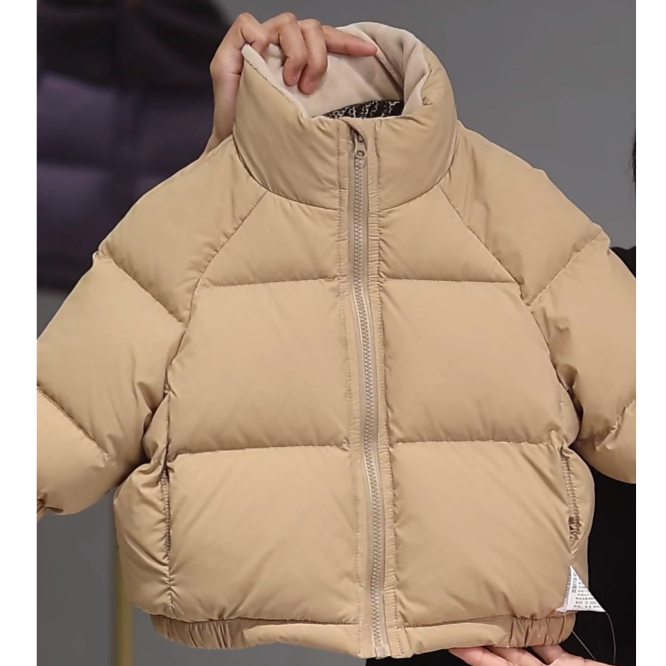 【面包羽绒服 小洛妈】婴儿童衣服宝宝羽绒外套白鸭绒厚保暖K4汉服