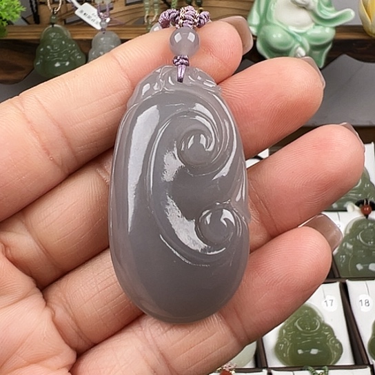 和田玉吊坠(赠链)未镶嵌