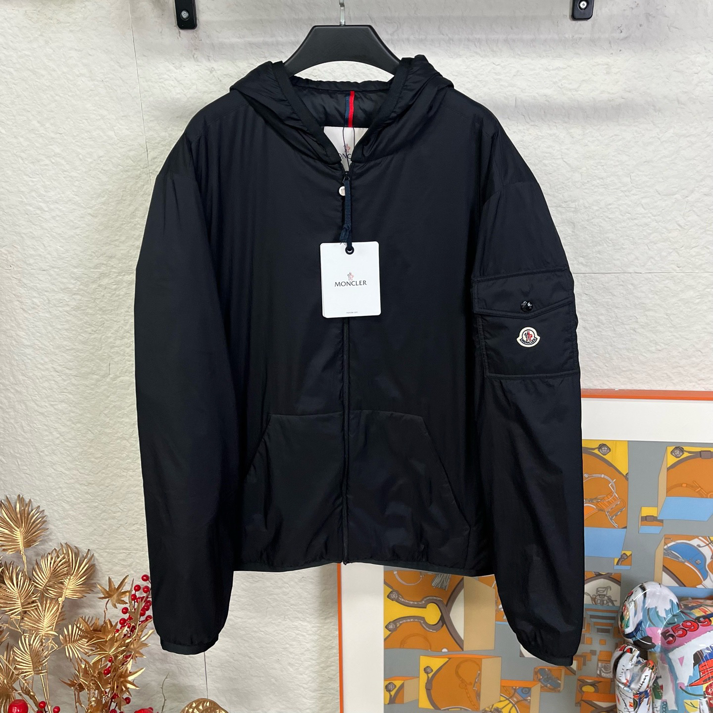 未使用 MONCLER FW24Monteynard系列连帽羽绒服/5码/2512234