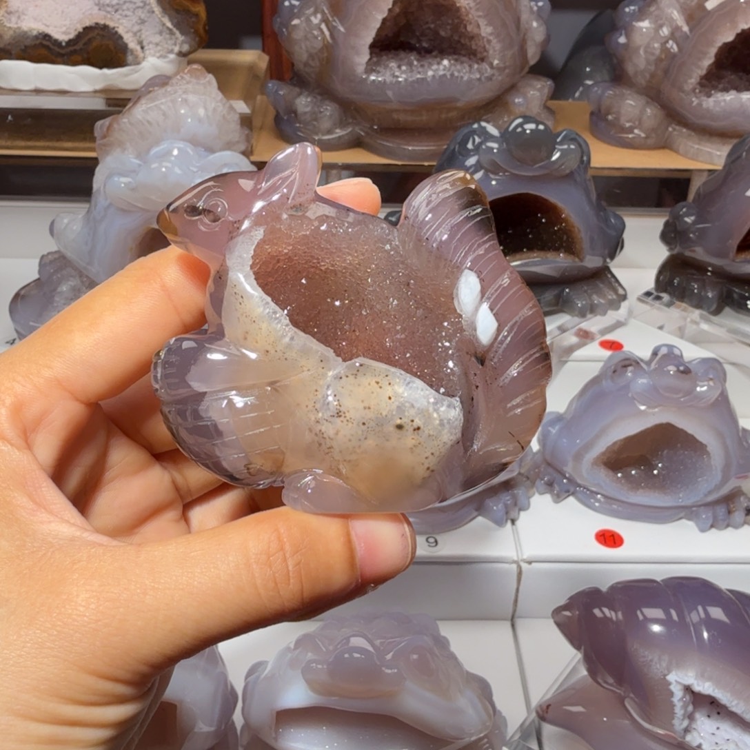 玛瑙/玉髓未镶嵌摆件