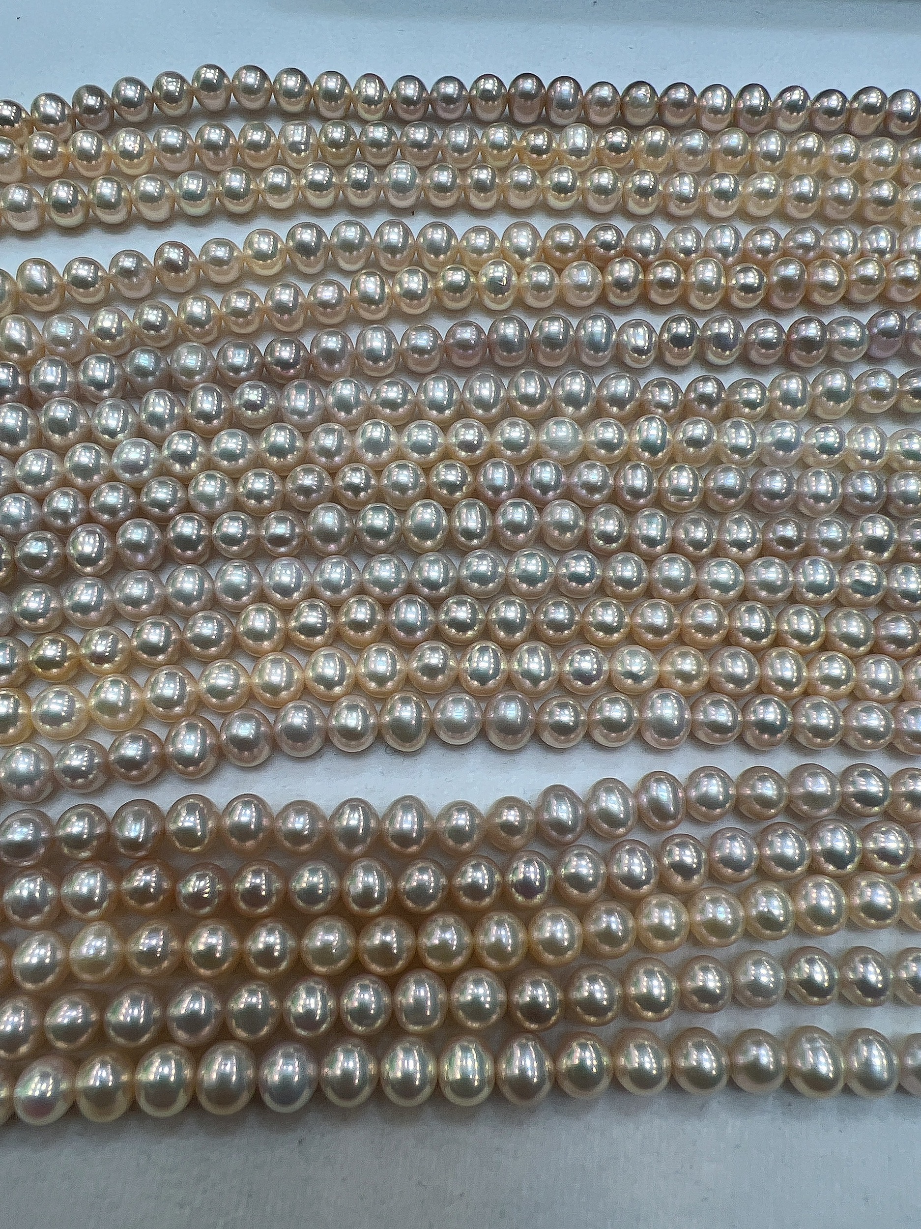 AIKJIANG/爱匠【嘎嘎牛批】高定款稀有色无核珍珠项链6-7多样性发一